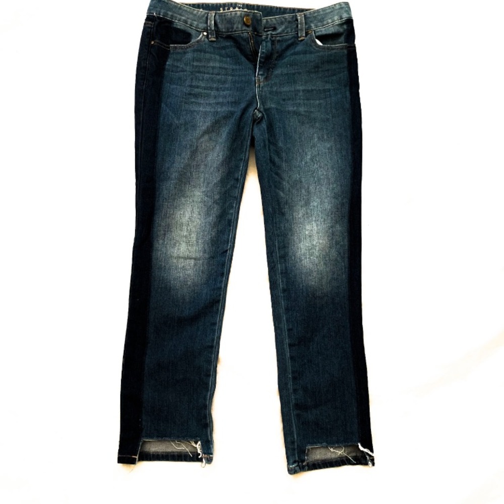 Straight leg jeans